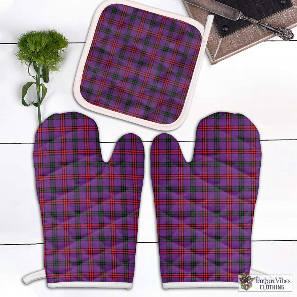 Montgomery Tartan Combo Oven Mitt & Pot-Holder Combo 1 Oven Mitt & 1 Pot-Holder White - Tartan Vibes Clothing