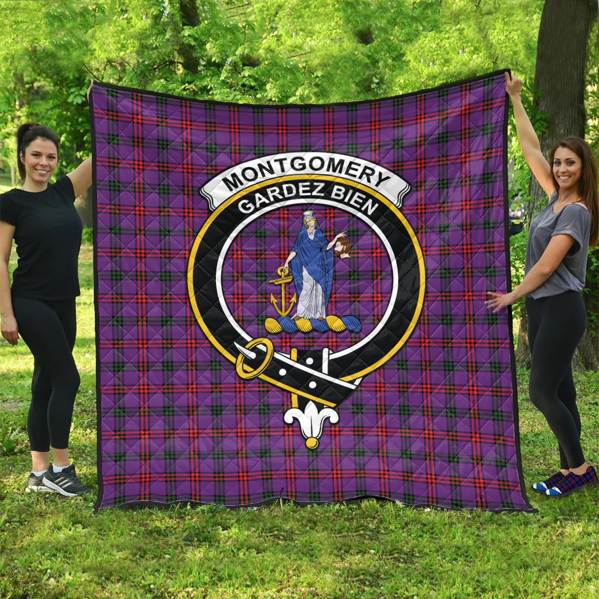 montgomery-modern-tartan-quilt-with-family-crest