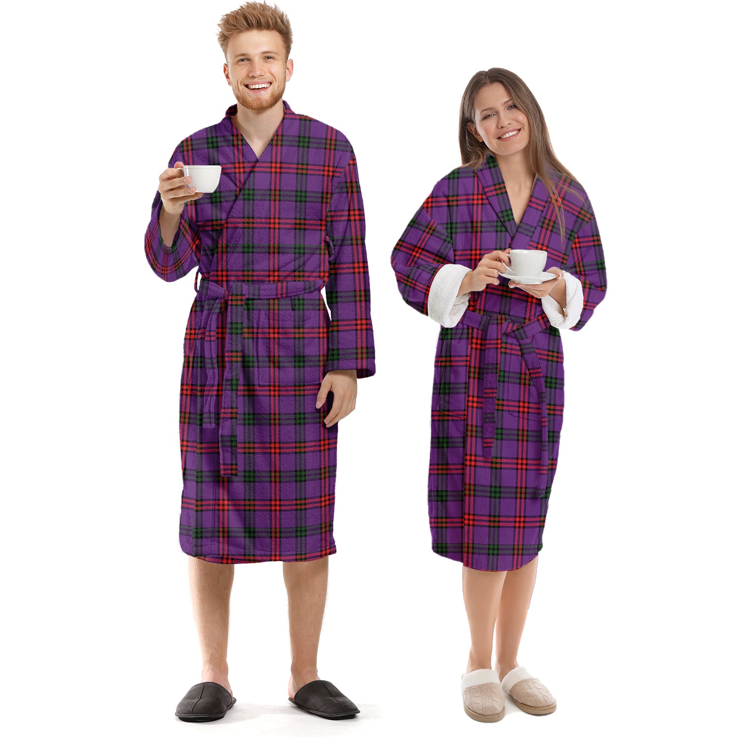 Montgomery Tartan Bathrobe Unisex S - Tartan Vibes Clothing