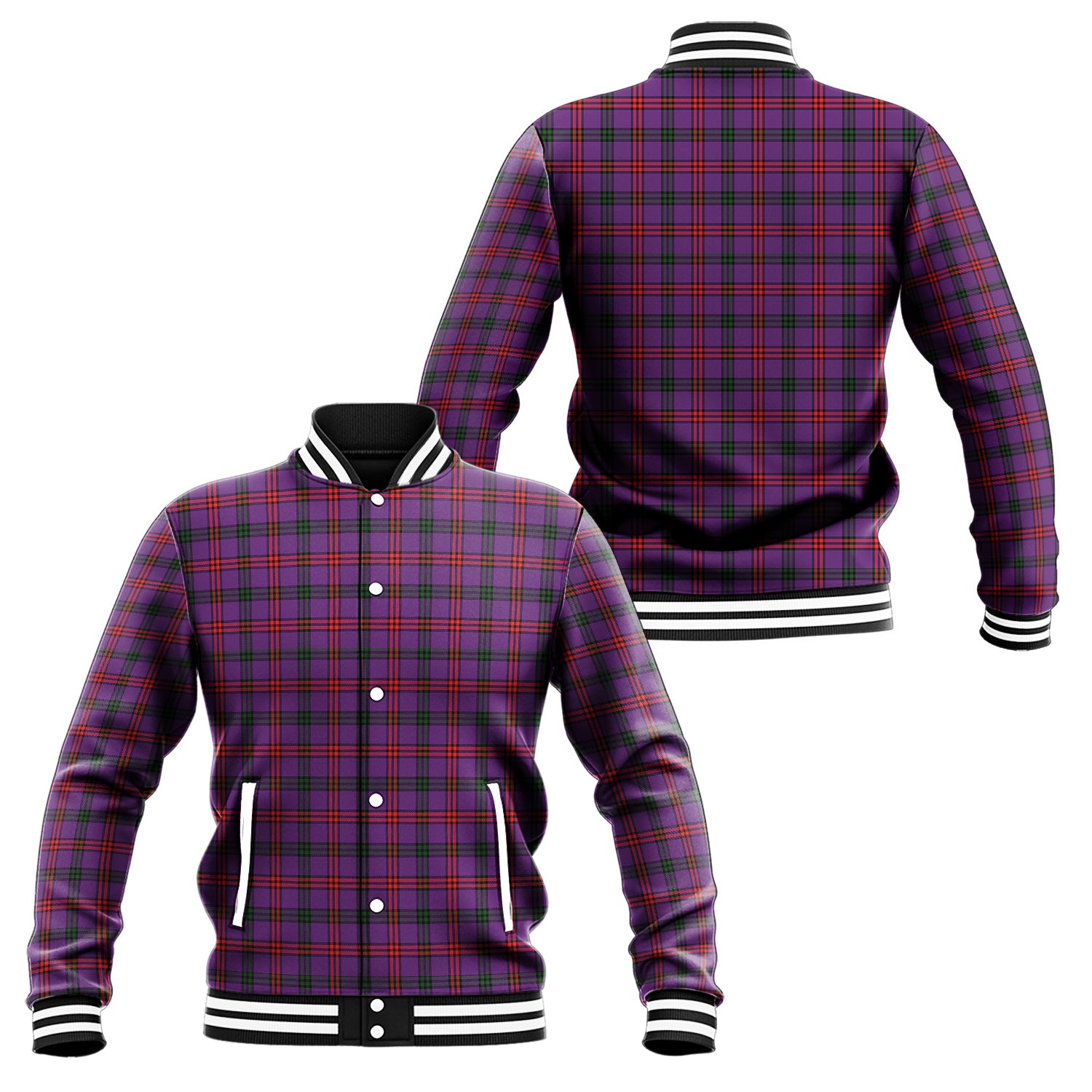 Montgomery Tartan Baseball Jacket Unisex - Tartan Vibes Clothing