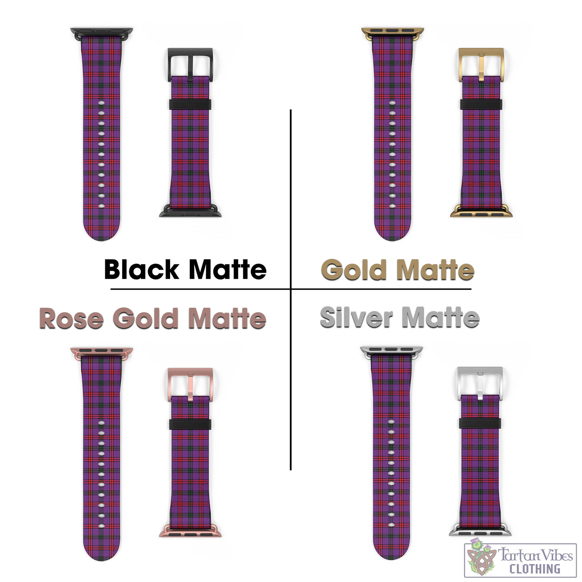 Tartan Vibes Clothing Montgomery Modern Tartan Watch Band