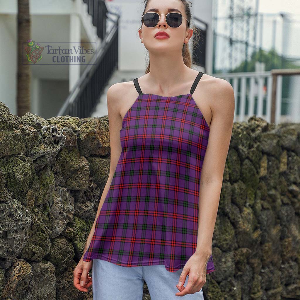 Tartan Vibes Clothing Montgomery Modern Tartan Loose Halter Neck Camisole