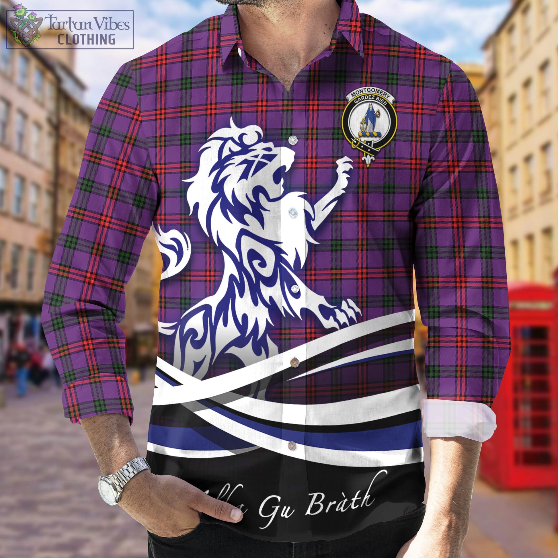 montgomery-modern-tartan-long-sleeve-button-up-shirt-with-alba-gu-brath-regal-lion-emblem