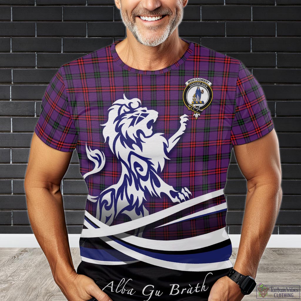 montgomery-modern-tartan-t-shirt-with-alba-gu-brath-regal-lion-emblem