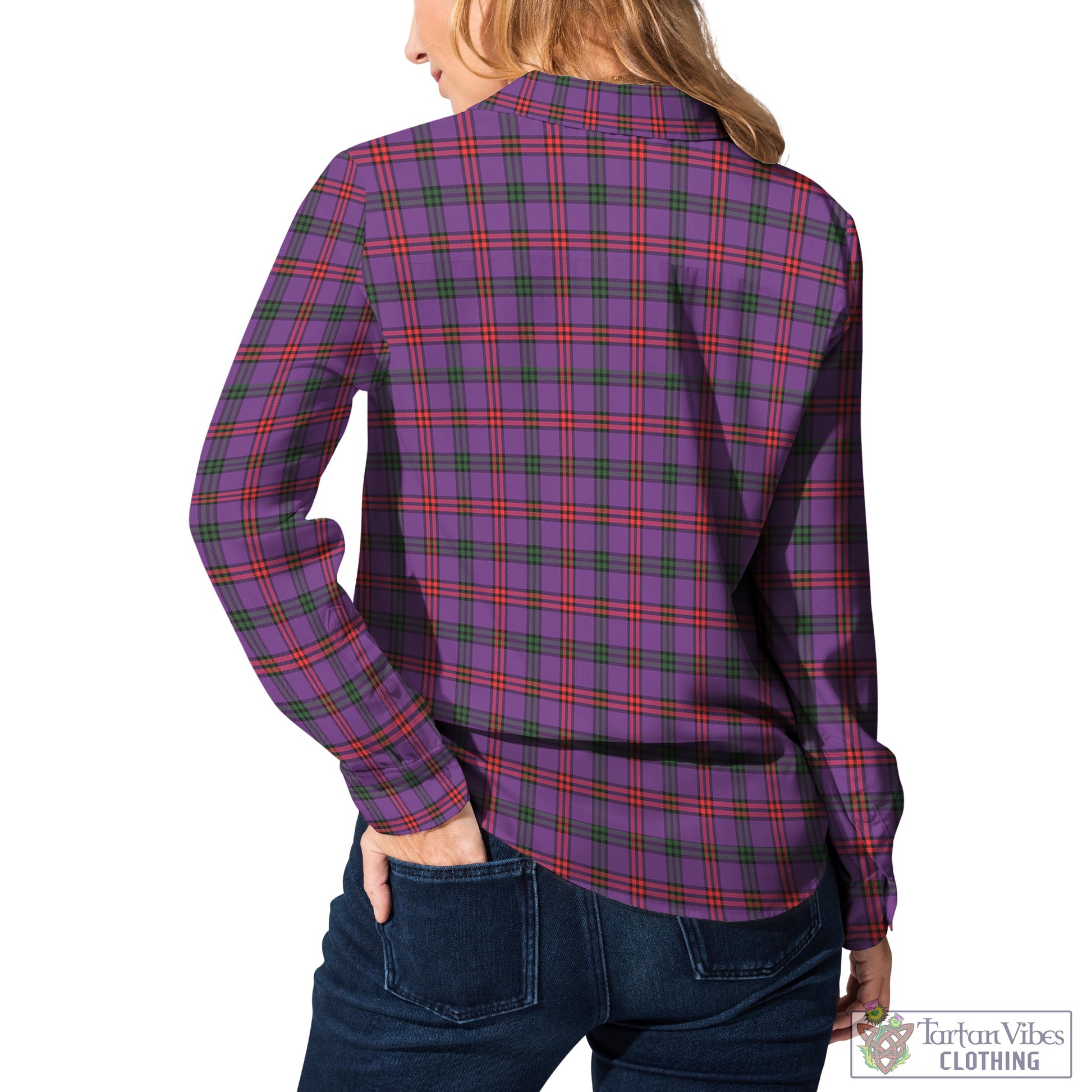 Montgomery Modern Tartan Womens Casual Shirt