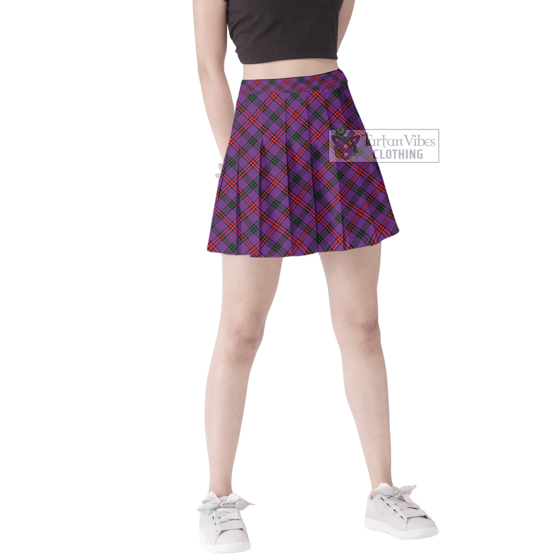 Tartan Vibes Clothing Montgomery Modern Tartan Women's Plated Mini Skirt