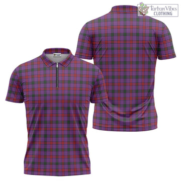 Montgomery Tartan Zipper Polo Shirt