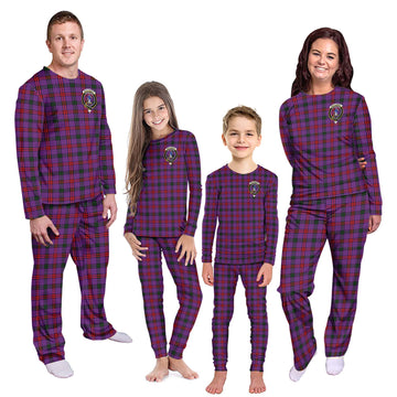 Montgomery Tartan Pajamas Family Set with Family Crest