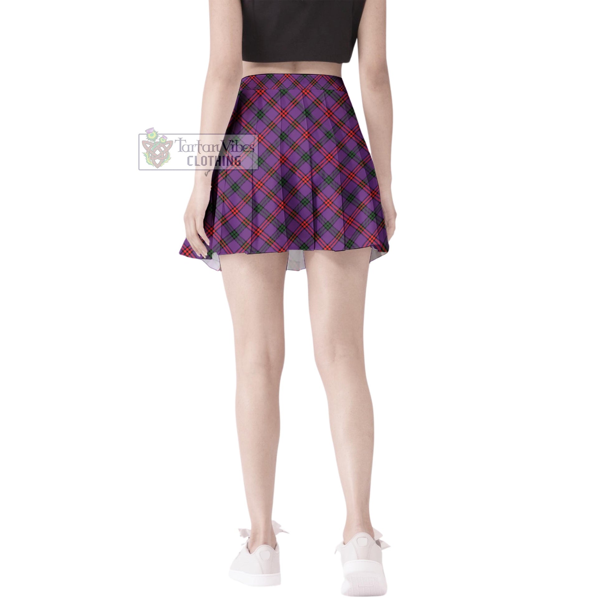 Tartan Vibes Clothing Montgomery Modern Tartan Women's Plated Mini Skirt