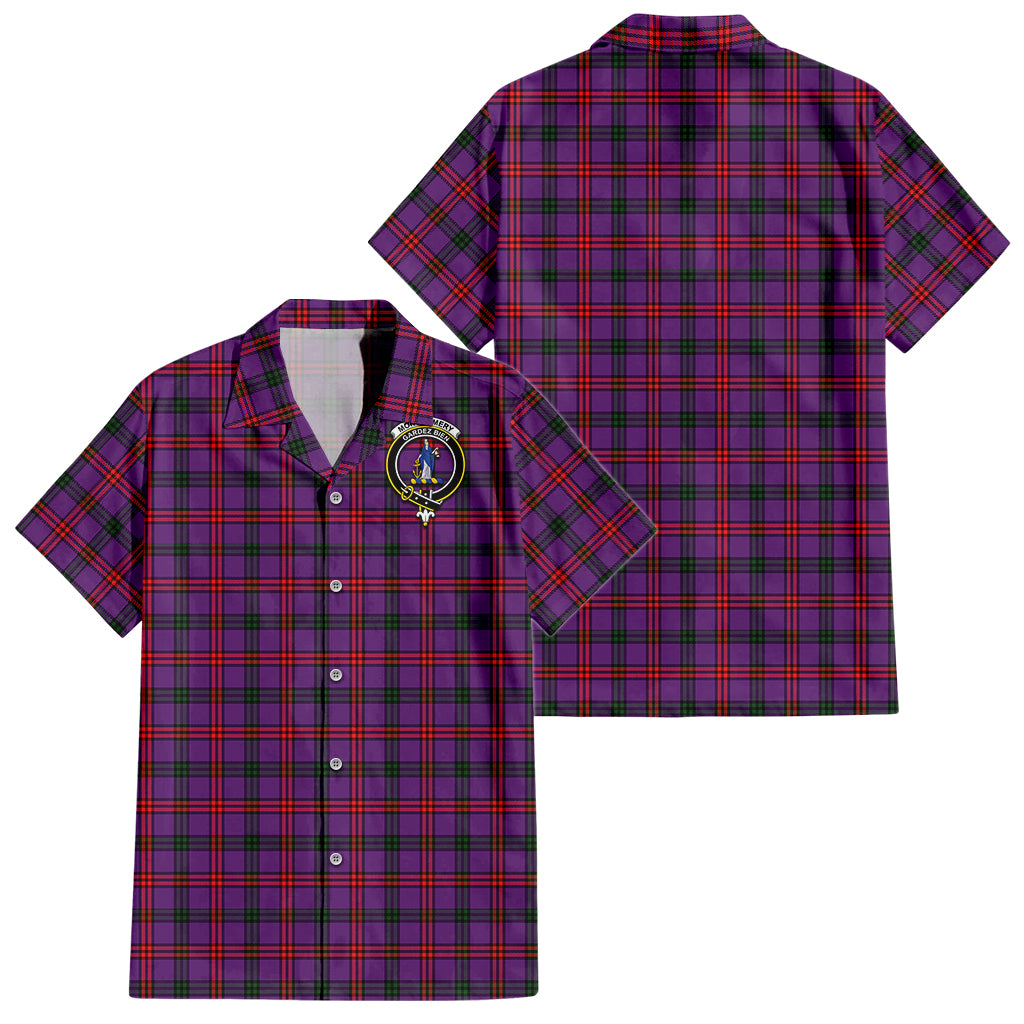 montgomery-modern-tartan-short-sleeve-button-down-shirt-with-family-crest