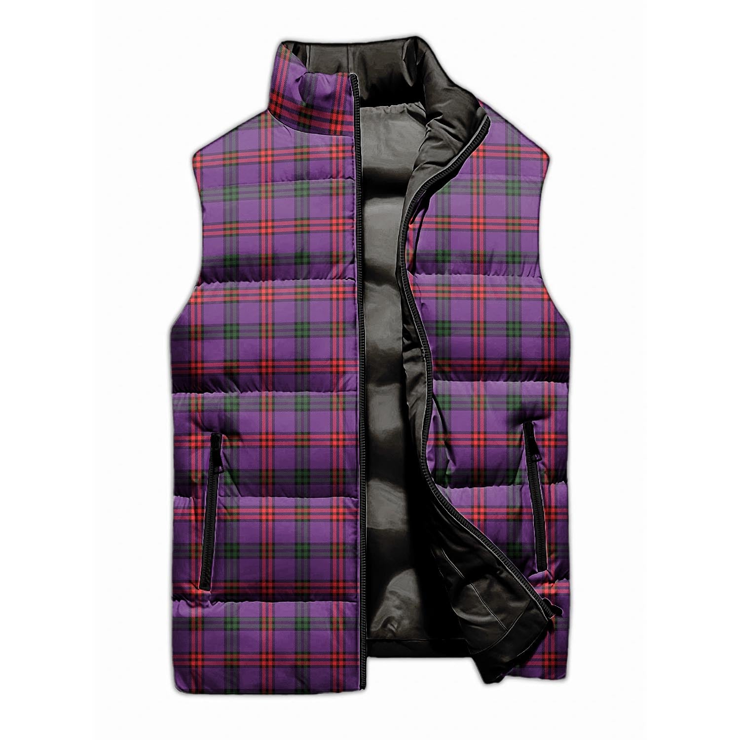 Montgomery Modern Tartan Sleeveless Puffer Jacket - Tartanvibesclothing