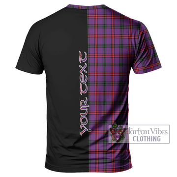 Montgomery Tartan T-Shirt with Family Crest and Half Of Me Style