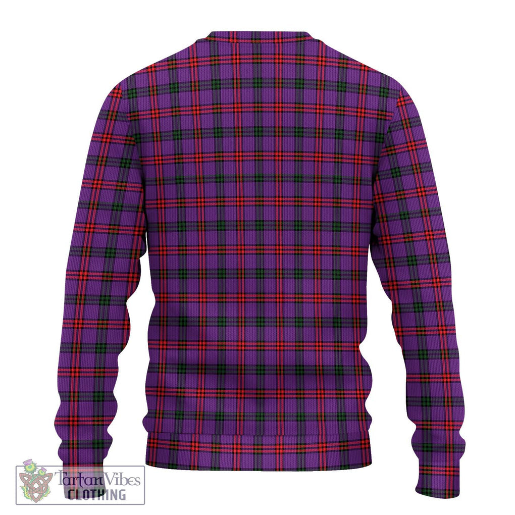 Montgomery Tartan Knitted Sweater with Family Crest DNA In Me Style - Tartanvibesclothing Shop