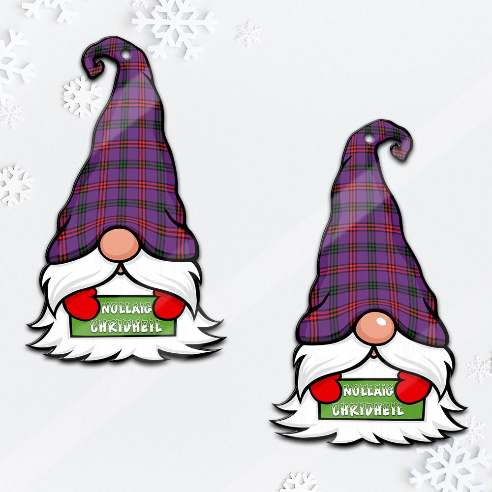 Montgomery Gnome Christmas Ornament with His Tartan Christmas Hat - Tartan Vibes Clothing