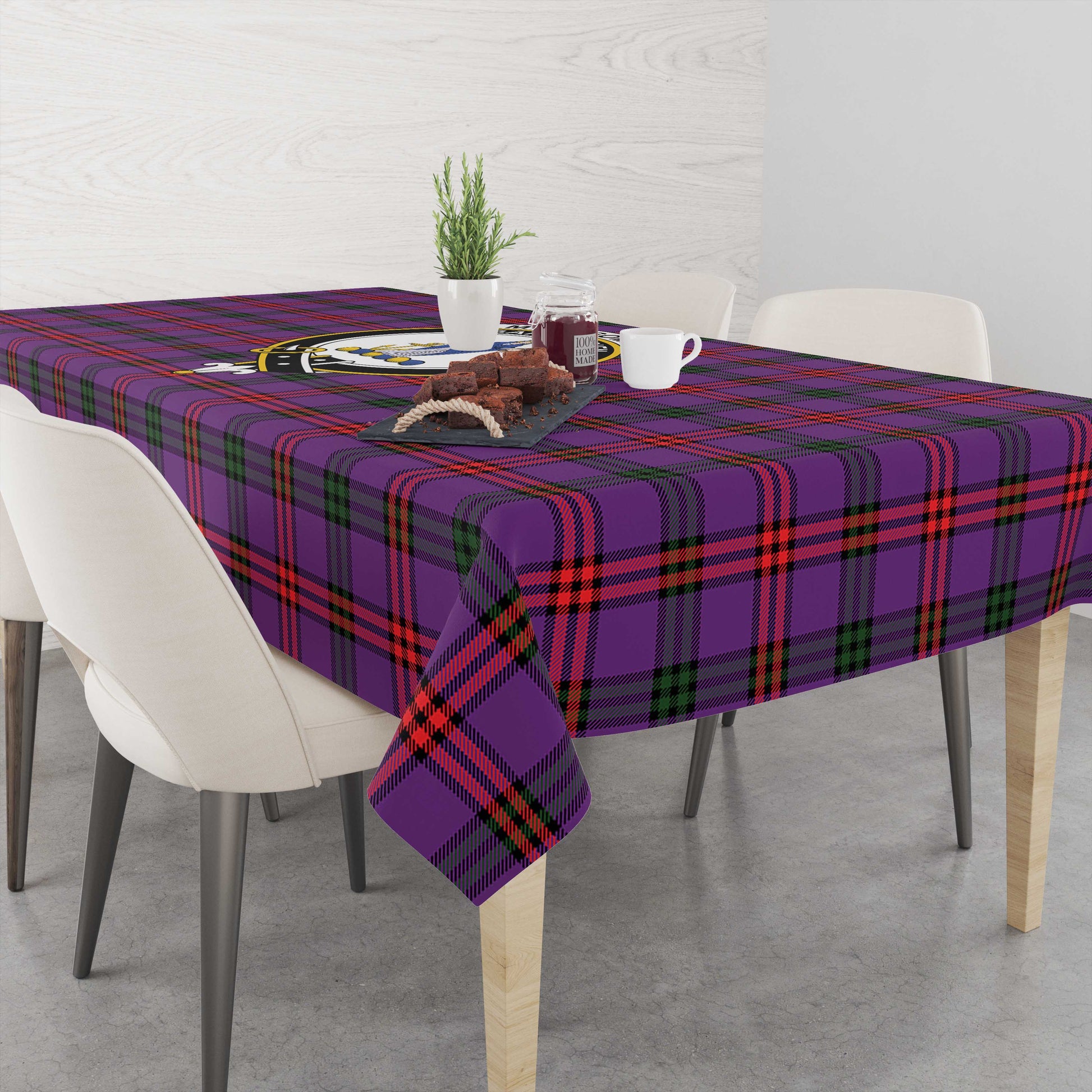 montgomery-modern-tatan-tablecloth-with-family-crest