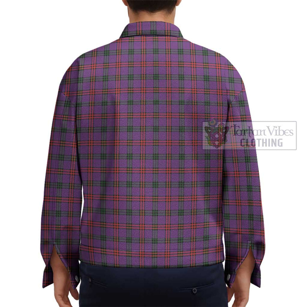 Montgomery Tartan Unisex Lapel Cotton Jacket - Tartan Vibes Clothing