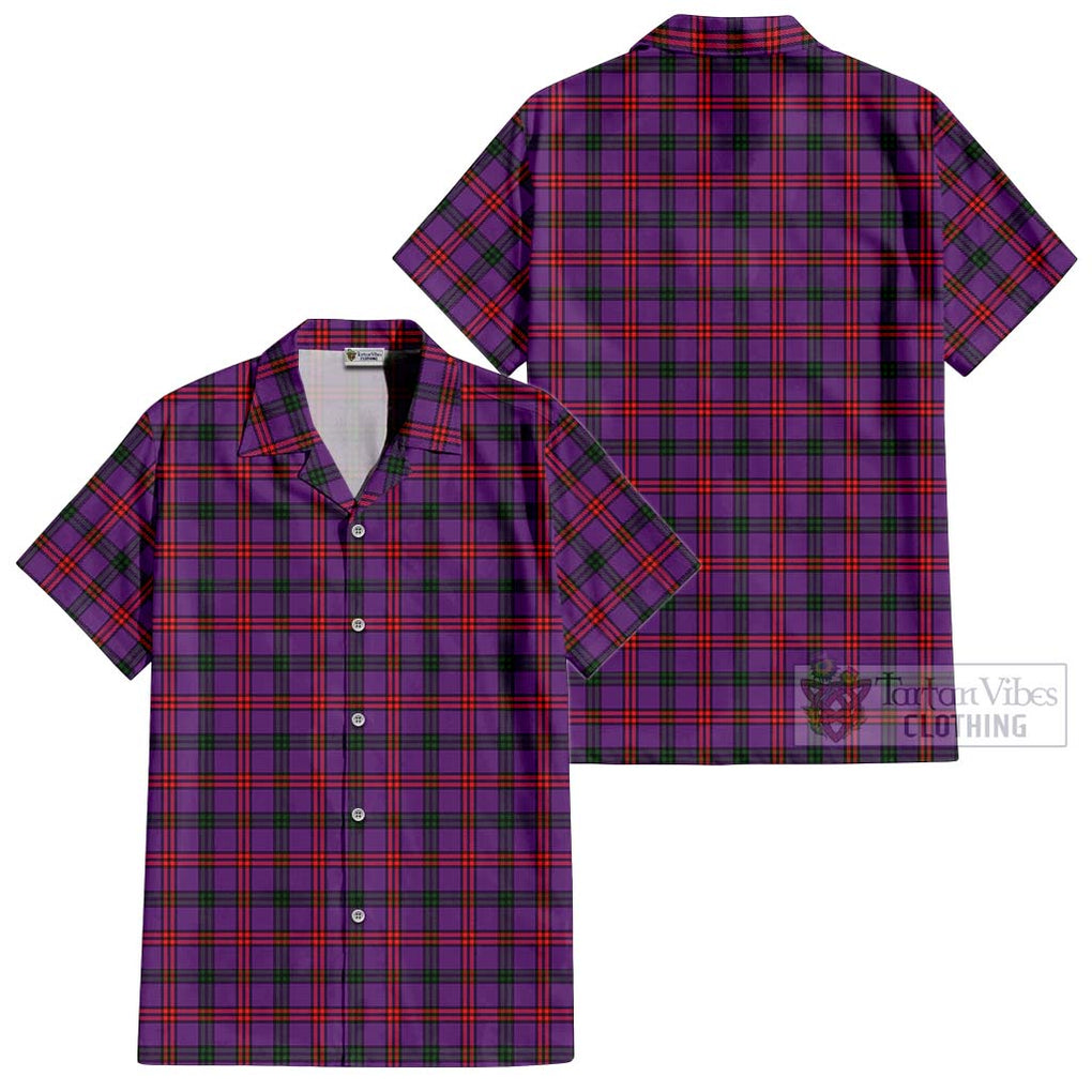 Montgomery Tartan Cotton Hawaiian Shirt Kid - Tartanvibesclothing Shop