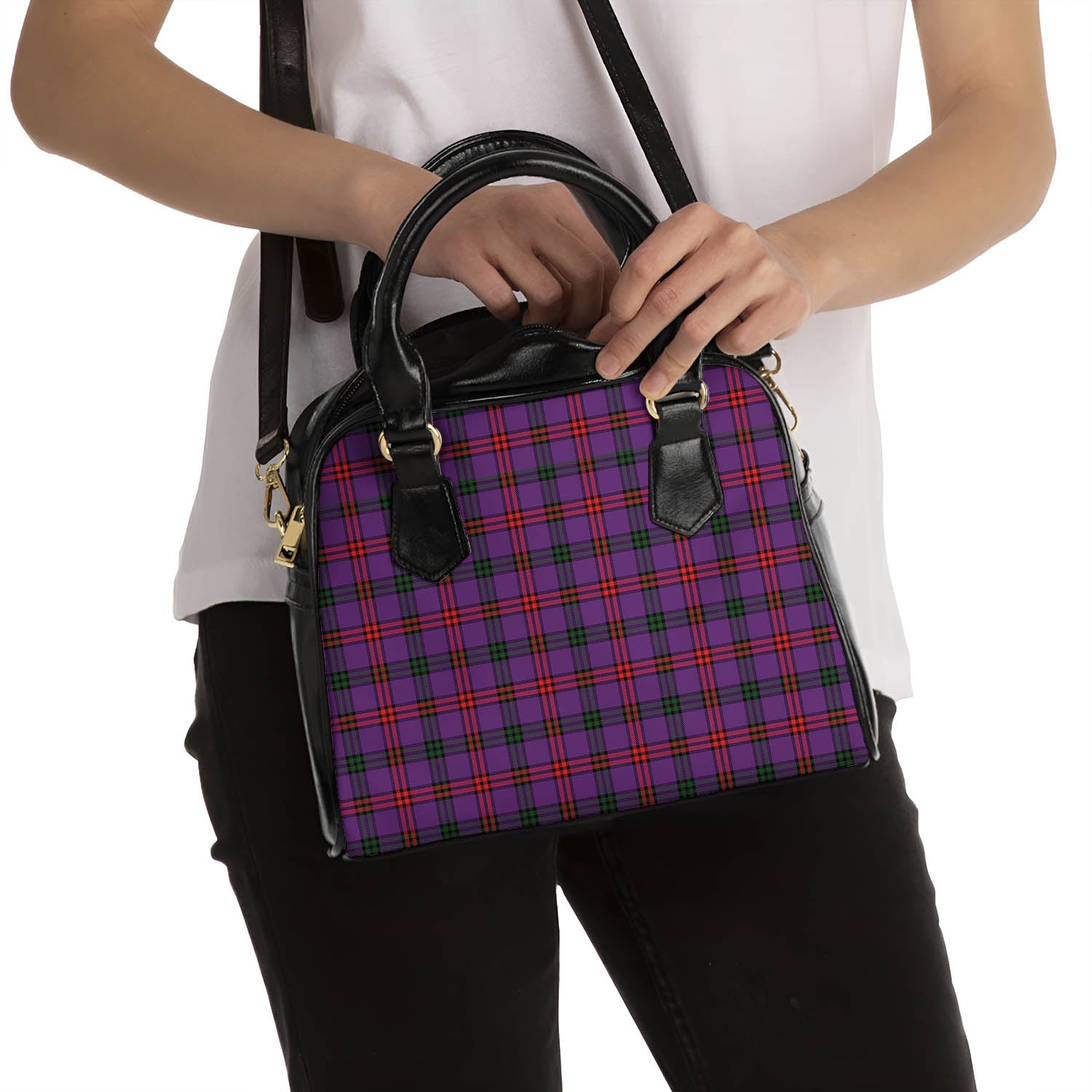 Montgomery Modern Tartan Shoulder Handbags - Tartanvibesclothing