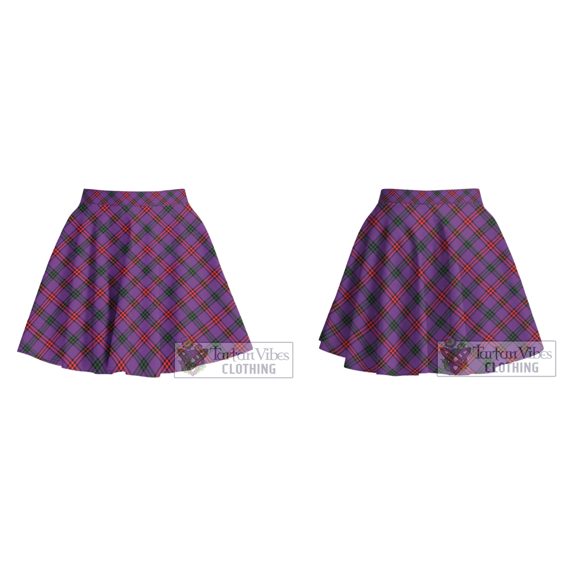 Tartan Vibes Clothing Montgomery Modern Tartan Women's Plated Mini Skirt