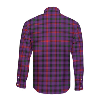 Montgomery Tartan Long Sleeve Button Up Shirt with Family Crest