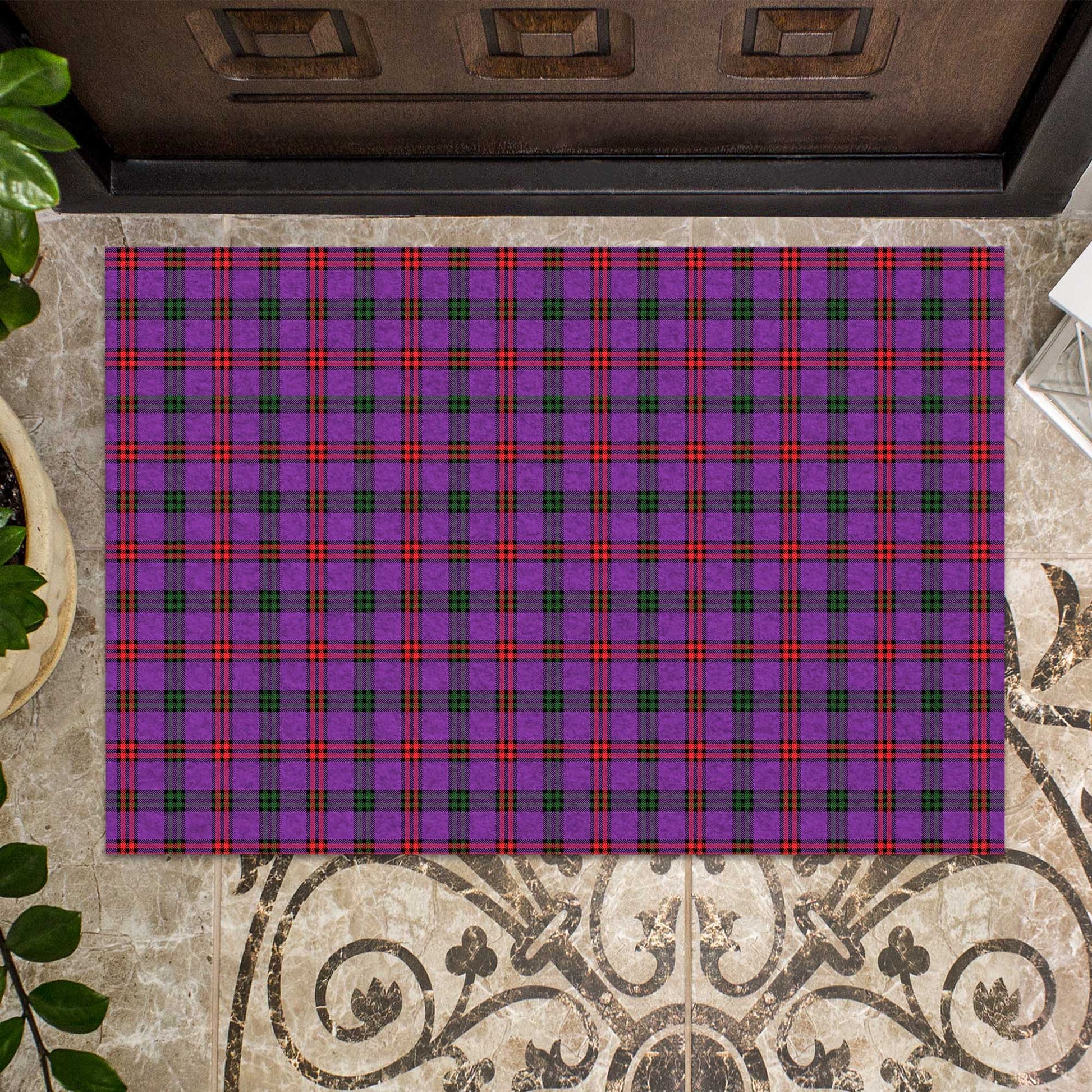 Montgomery Modern Tartan Door Mat - Tartanvibesclothing