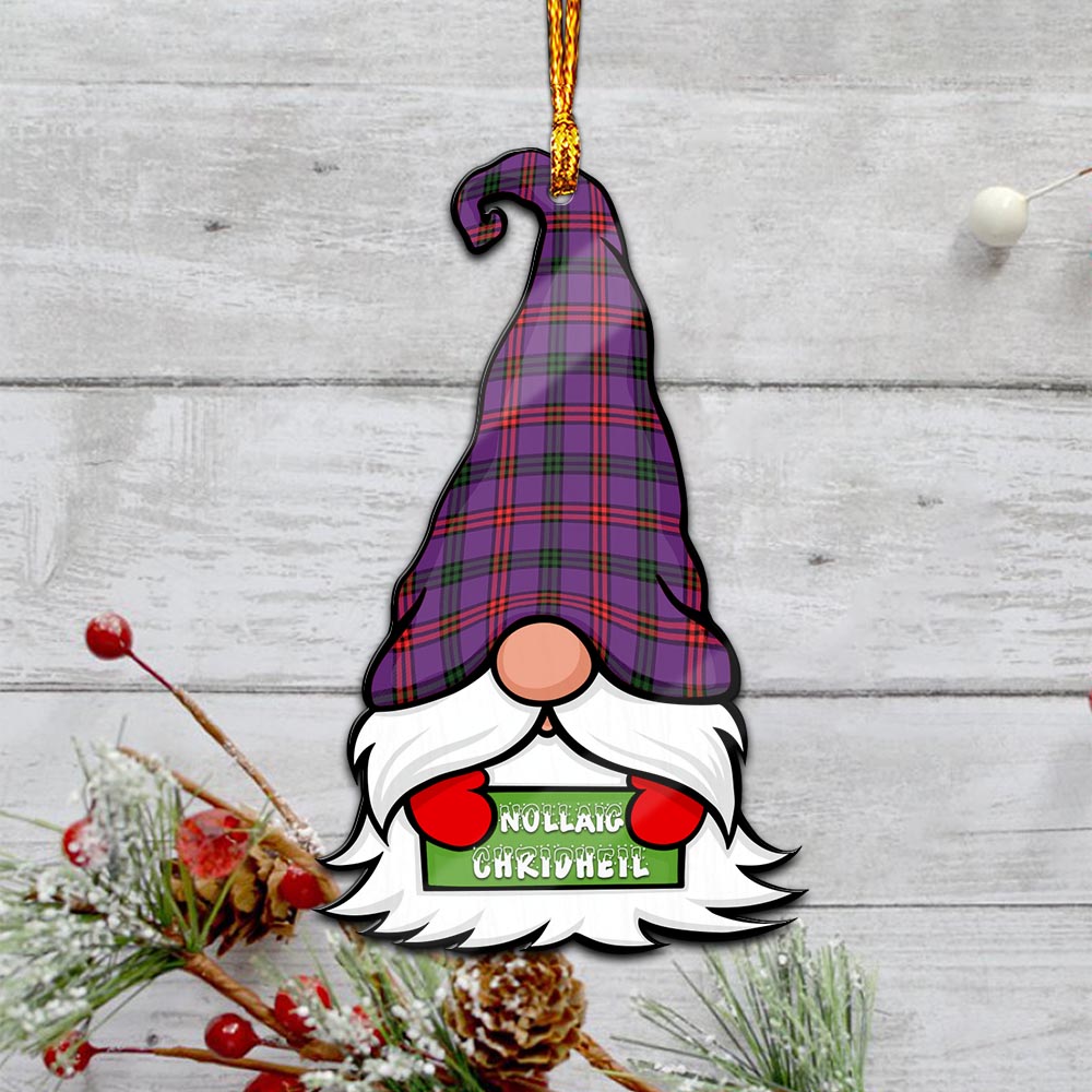 Montgomery Gnome Christmas Ornament with His Tartan Christmas Hat - Tartan Vibes Clothing