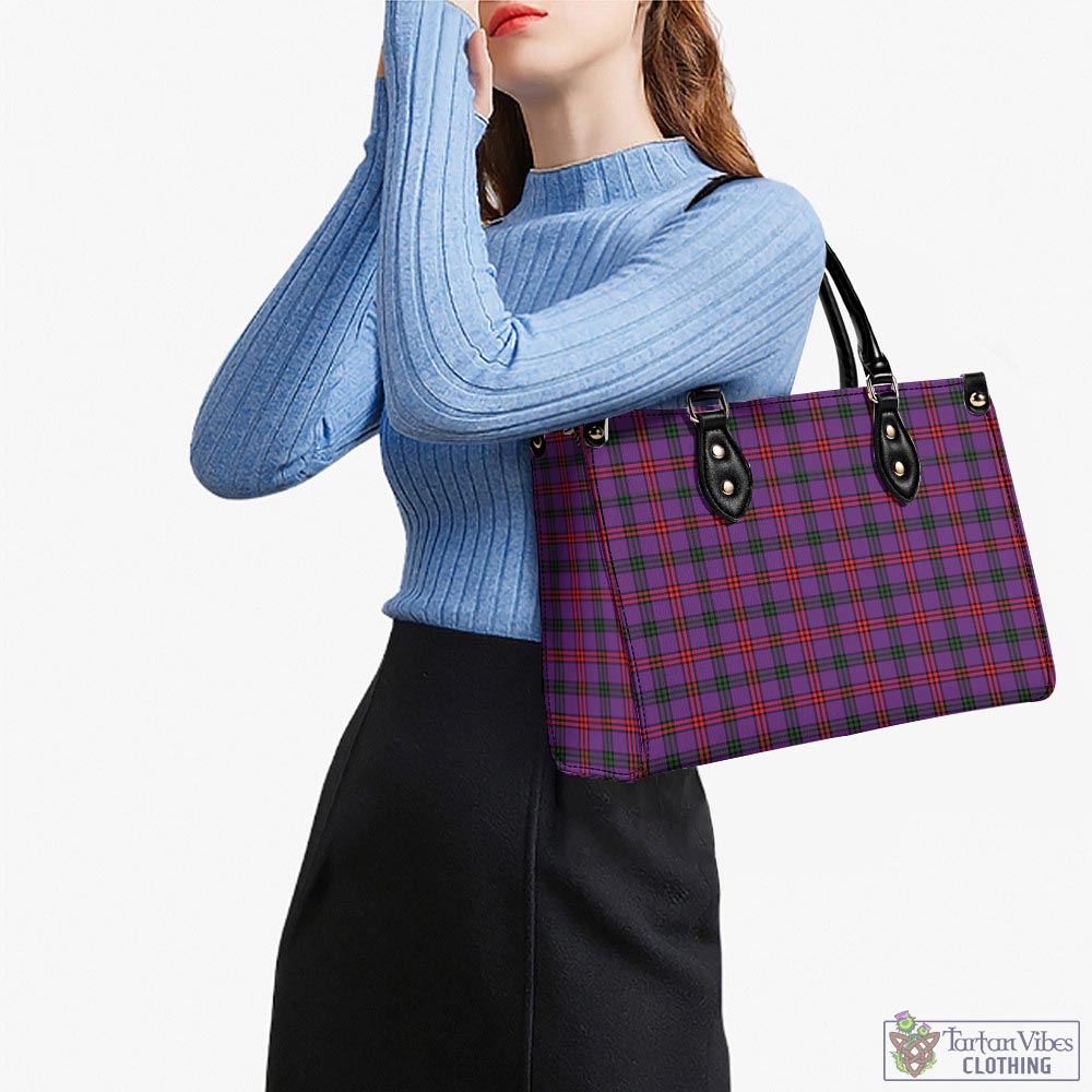 Tartan Vibes Clothing Montgomery Modern Tartan Luxury Leather Handbags