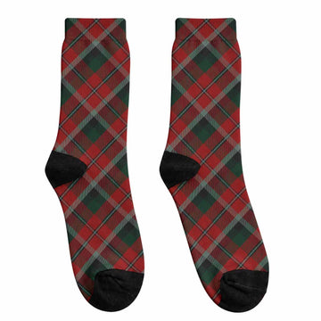 Montrose Tartan Crew Socks Cross Style Crew Socks - Tartan Vibes Clothing