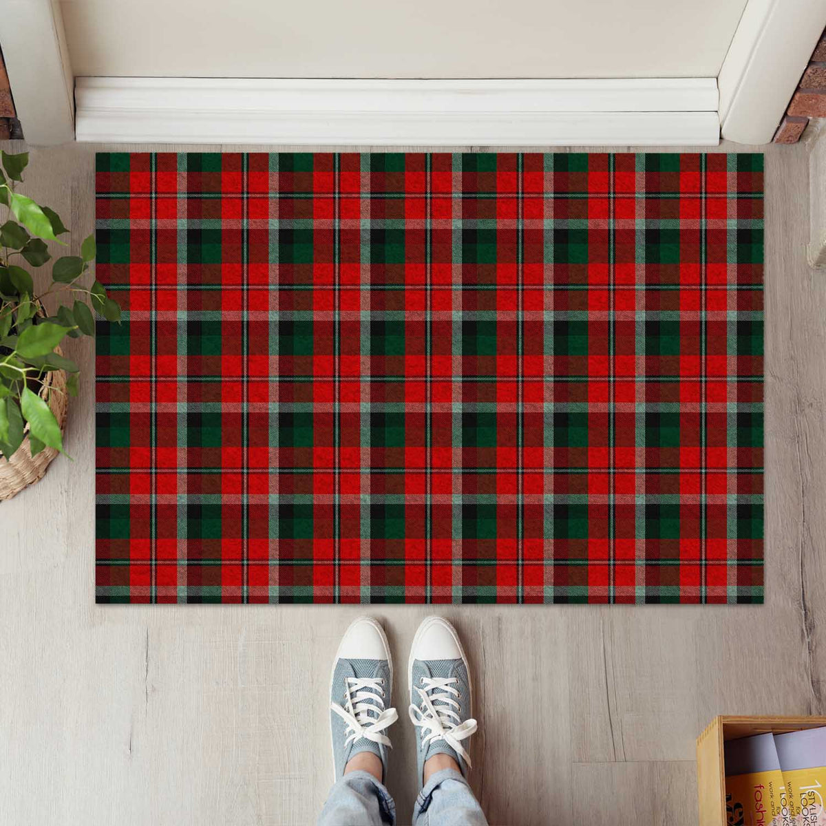 Montrose Tartan Rubber Doormat - Tartan Vibes Clothing