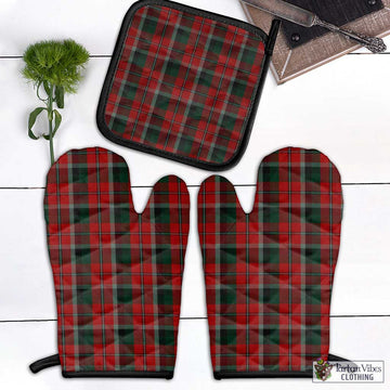 Montrose Tartan Combo Oven Mitt & Pot-Holder Black - Tartan Vibes Clothing