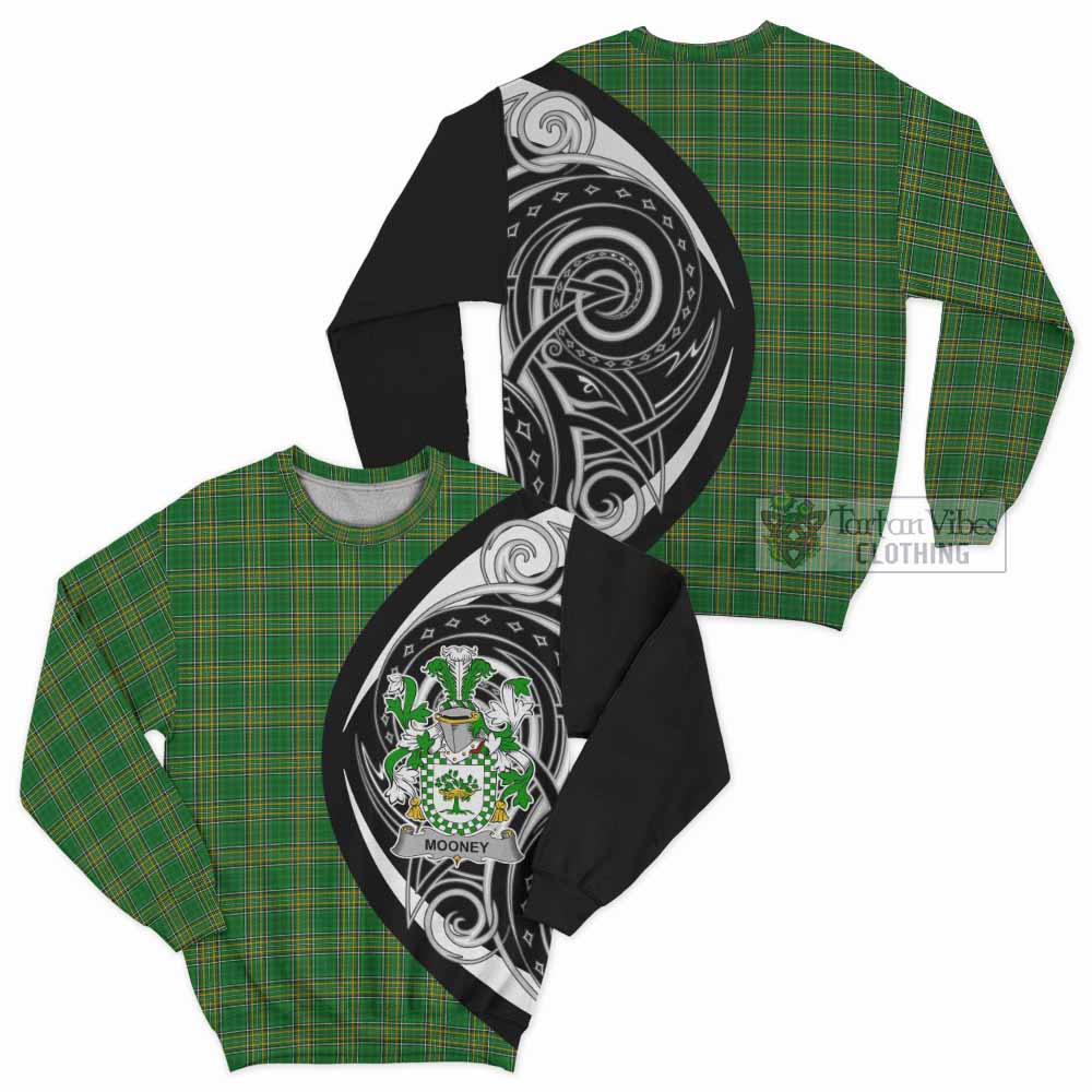 Mooney Irish Clan Sweatshirt Celtic Circle Style - Tartan Vibes Clothing