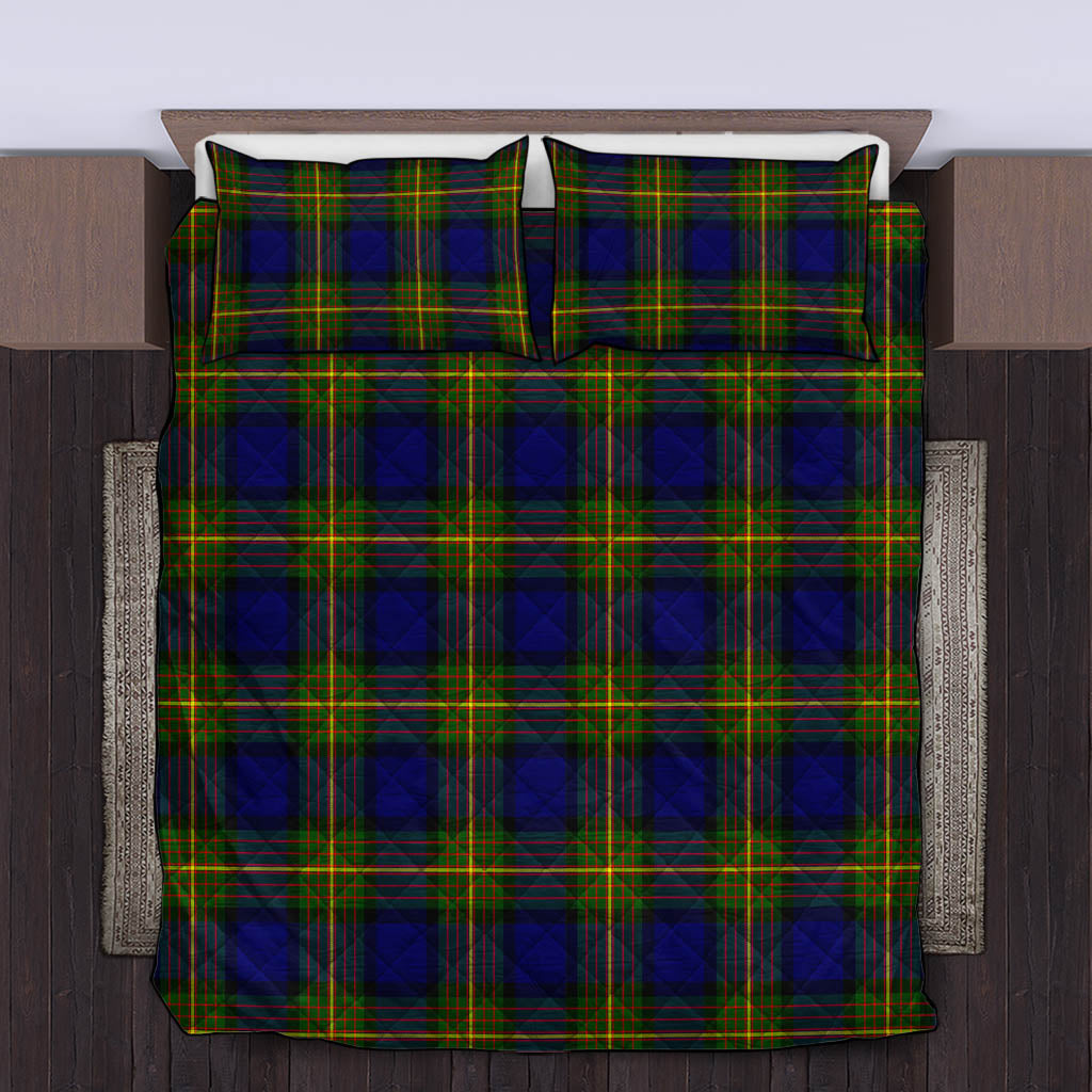 Moore Tartan Quilt Bed Set - Tartanvibesclothing Shop