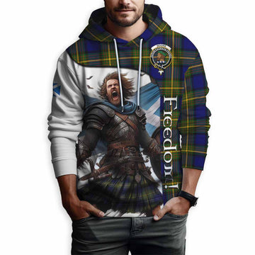 Moore Crest Tartan Hoodie Inspired by the Freedom of Scottish Warrior