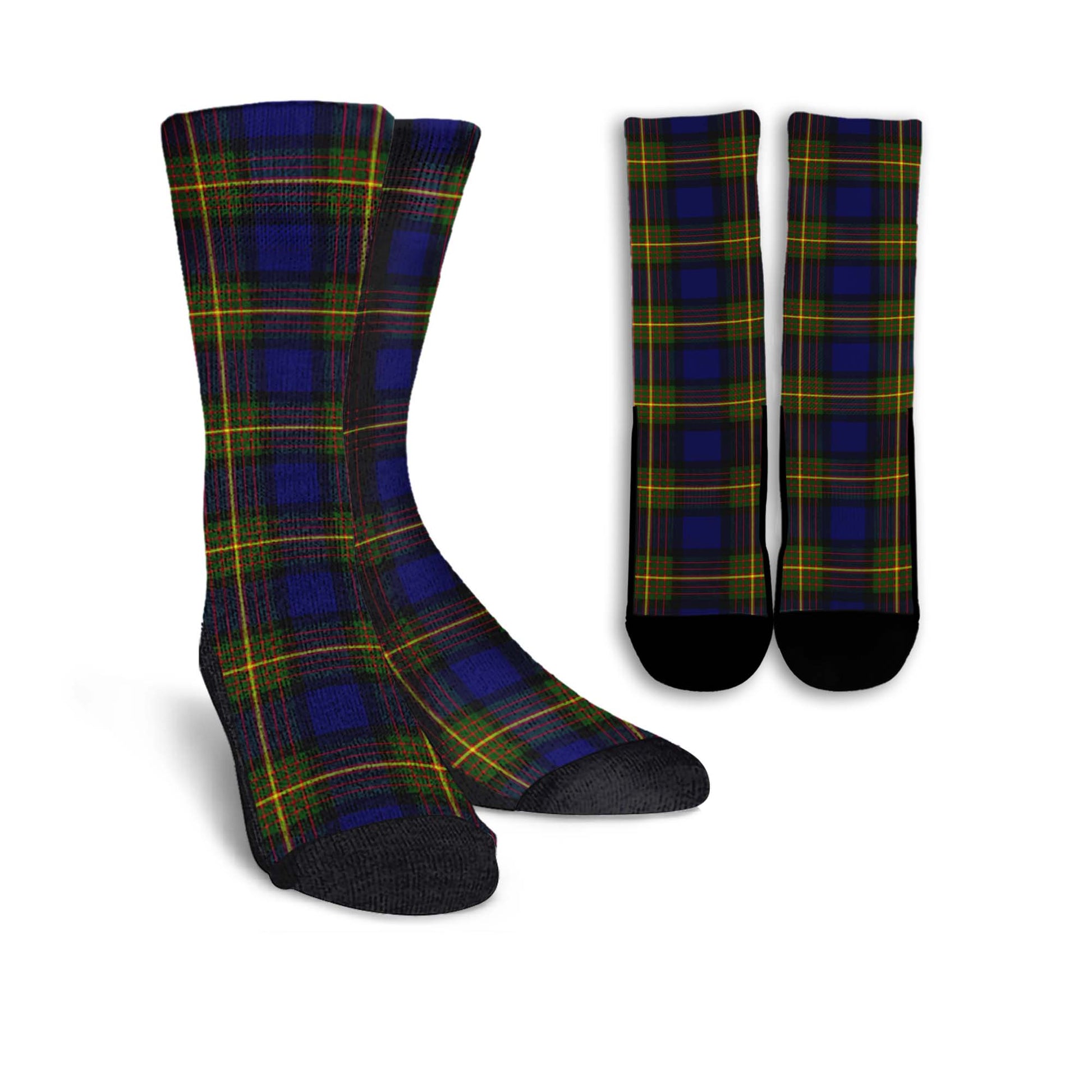 Moore Tartan Crew Socks - Tartanvibesclothing