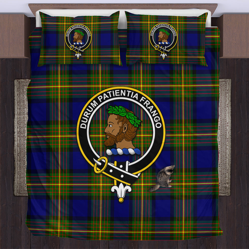 moore-tartan-bedding-set-with-family-crest