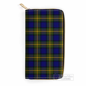 Moore Tartan Women's Leather Wallet One Size 19.7*10.5*3.5 cm - Tartan Vibes Clothing