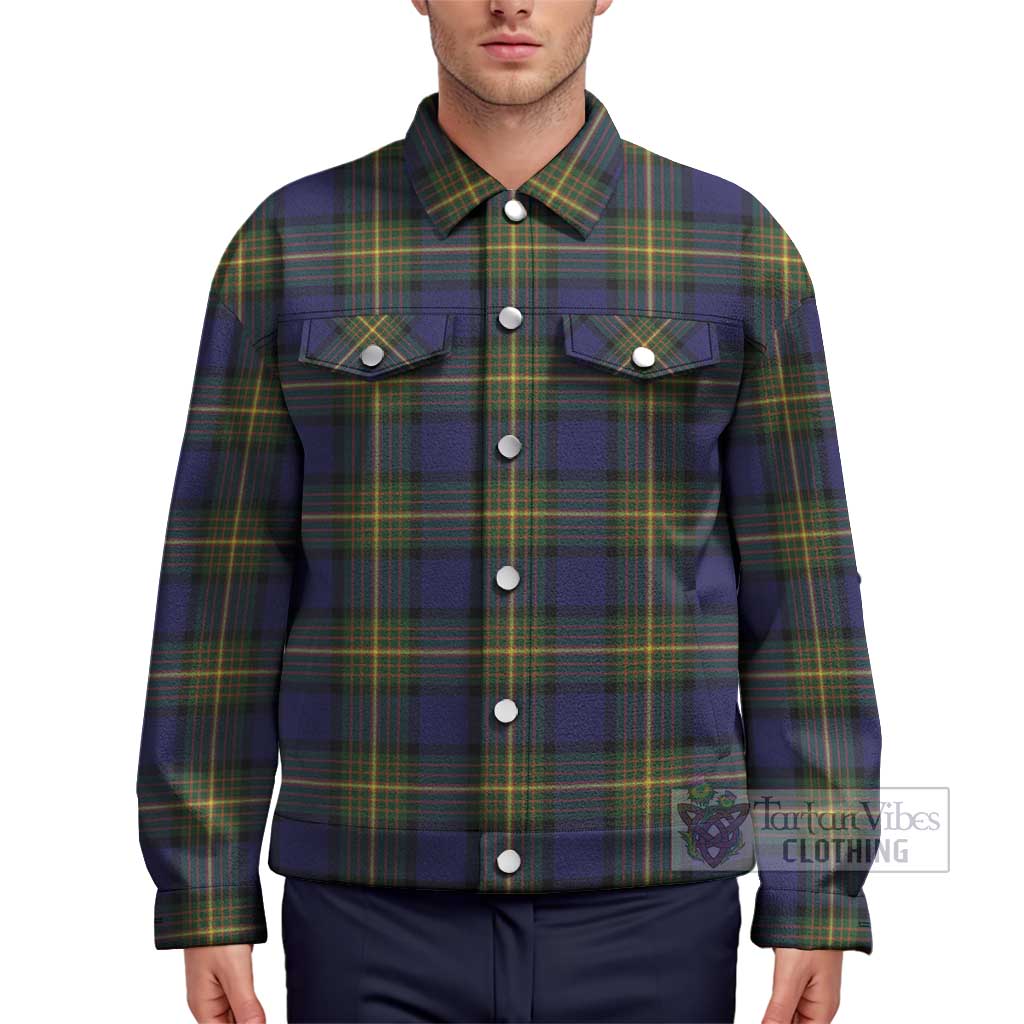 Tartan Vibes Clothing Moore Tartan Unisex Lapel Cotton Jacket