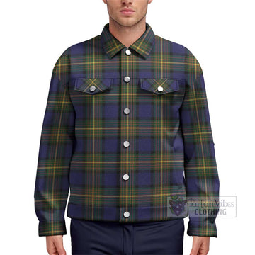 Moore Tartan Unisex Lapel Cotton Jacket