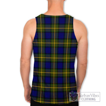 Moore Tartan Men's Tank Top with Family Crest DNA In Me Style