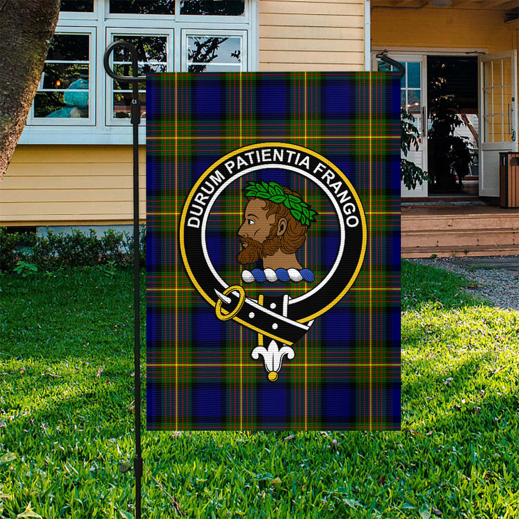 Moore Tartan Flag with Family Crest - Tartan Vibes Clothing