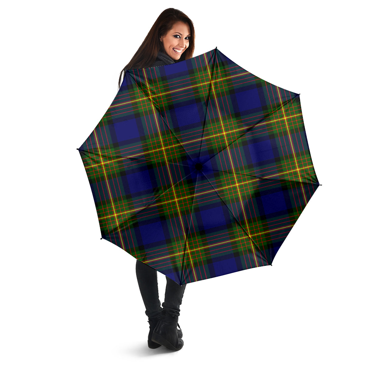 Moore Tartan Umbrella - Tartanvibesclothing