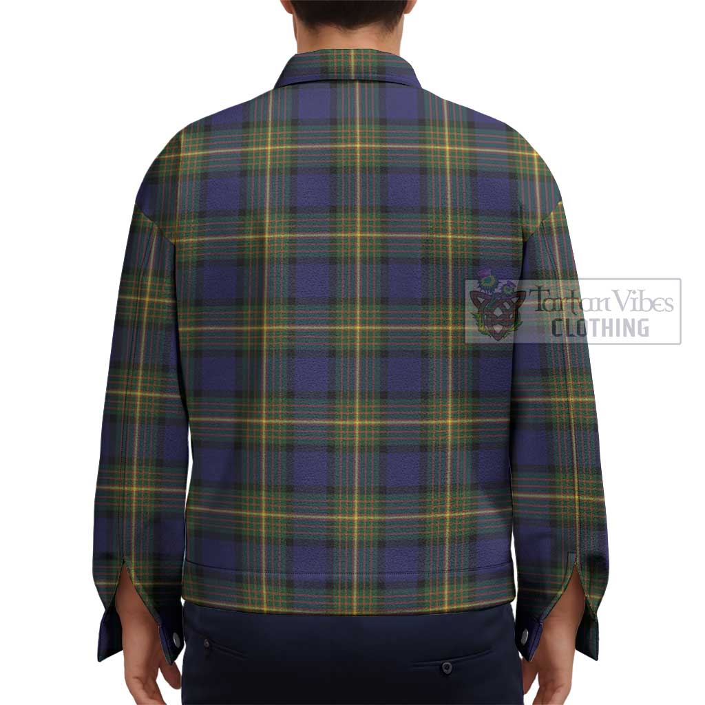 Tartan Vibes Clothing Moore Tartan Unisex Lapel Cotton Jacket