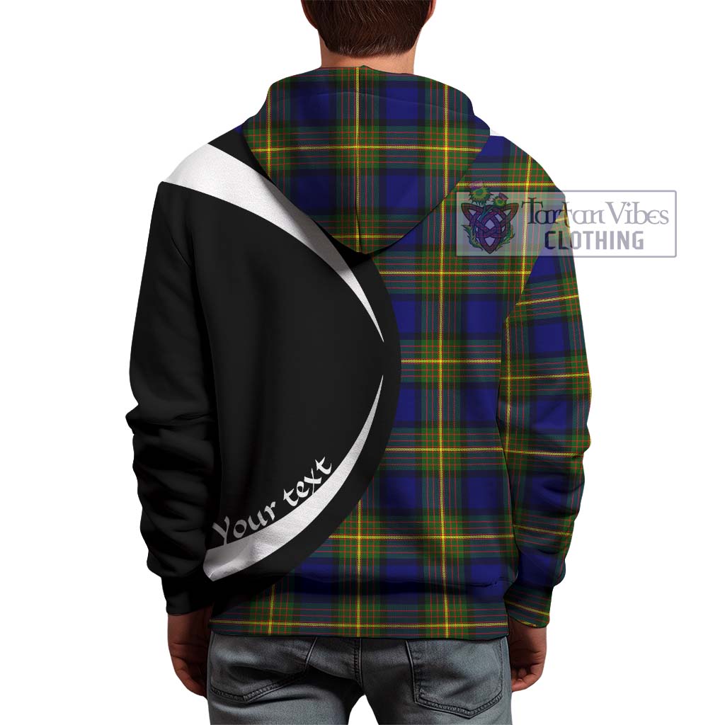 Moore Tartan Hoodie with Family Crest Circle Style - Tartan Vibes Clothing