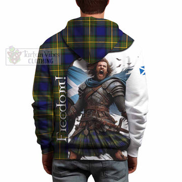 Moore Crest Tartan Hoodie Inspired by the Freedom of Scottish Warrior