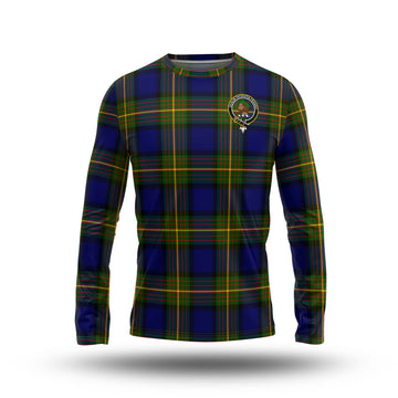 Moore Tartan Long Sleeve T-Shirt with Family Crest