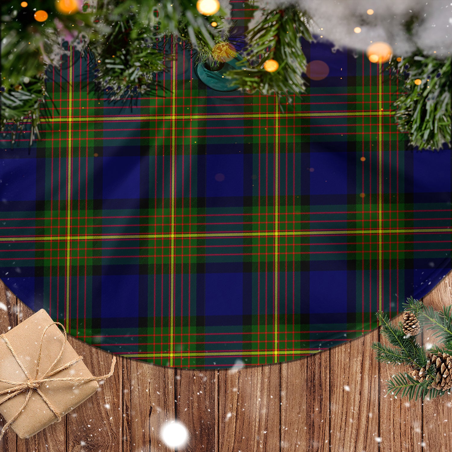 Moore Tartan Christmas Tree Skirt - Tartanvibesclothing