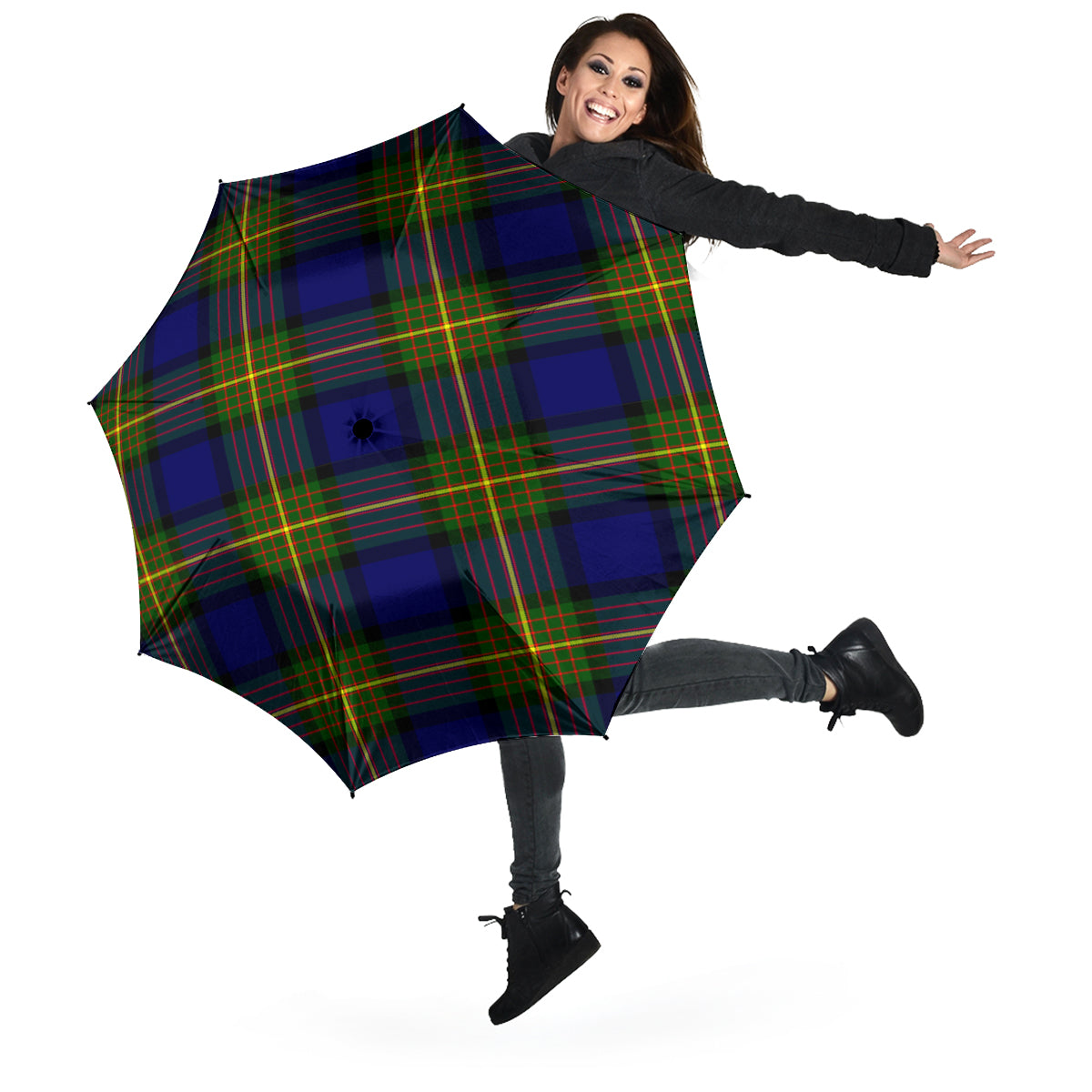 Moore Tartan Umbrella - Tartanvibesclothing