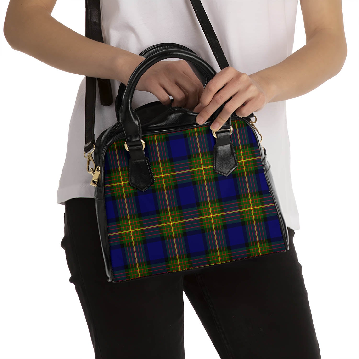 Moore Tartan Shoulder Handbags - Tartanvibesclothing