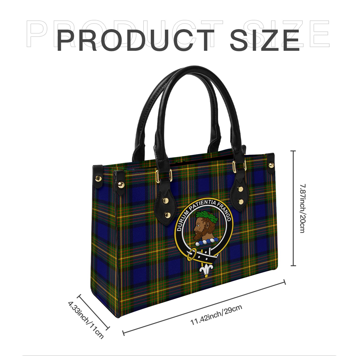 moore-tartan-leather-bag-with-family-crest