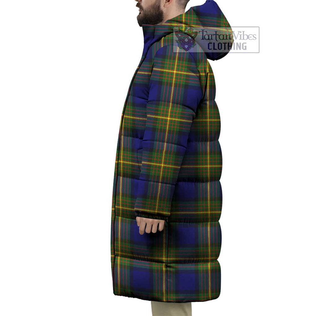 Tartan Vibes Clothing Moore Tartan Long Down Jacket